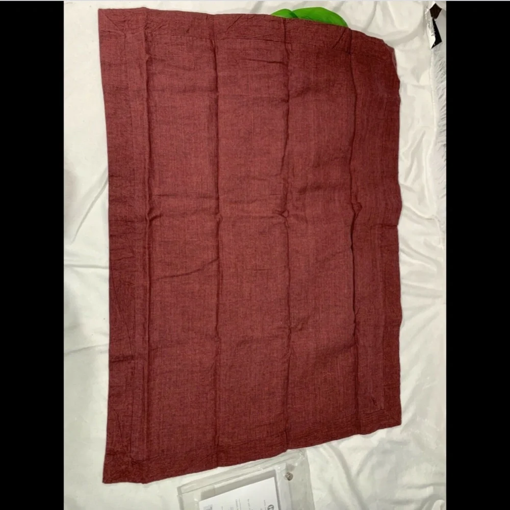 NIB $120 Hotel Collection 100% Linen (1) Standard Sham Pillow Case‎ #242